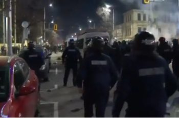 Синът на Атанас Бобоков сред задържаните за погрома на протеста снощи